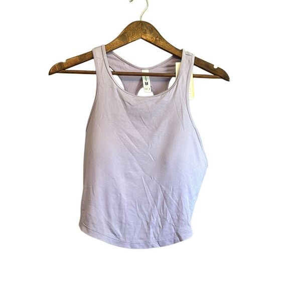 All in Motion XXL Purple Ribbed Tank Top Racerback Activewear - Picture 1 of 8